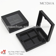 MC5261A 4 Brunnen Lidschatten Kosmetikbox Verpackung Quadrat